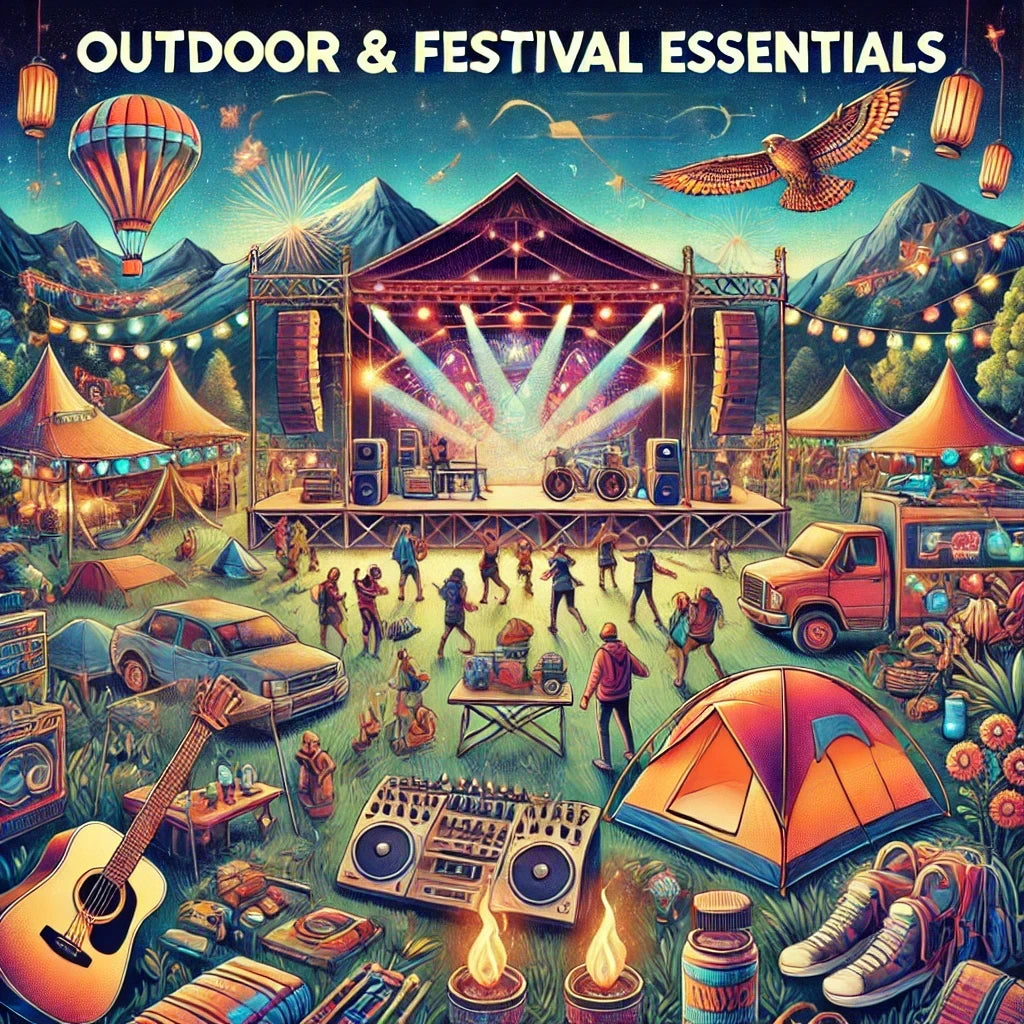 Outdoor & Festival Essentials 🎪