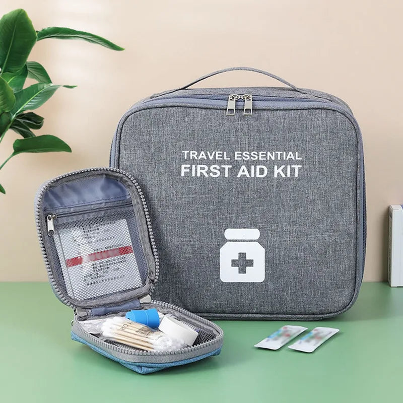 Large Capacity First Aid Kit Home Medicine Storage