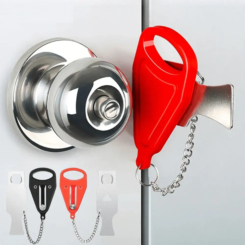 Portable Metal Door Lock Anti-Theft Security