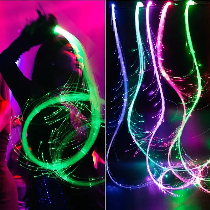 Rechargeable Light Whip For Dancing